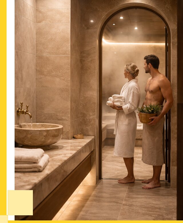 Проект и монтаж сауны и хамама в Барабинске от 355495 р., ЭриданБбн