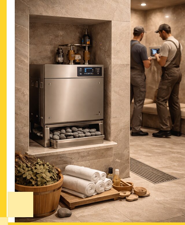 Парогенераторы для хамама в Барабинске от 76178 р. | ЭриданБбн