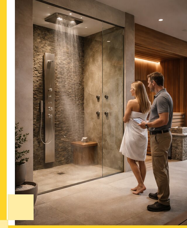 Купить душ впечатлений для дома в Барабинске от 86335 р. | ЭриданБбн